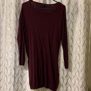 Maroon dress